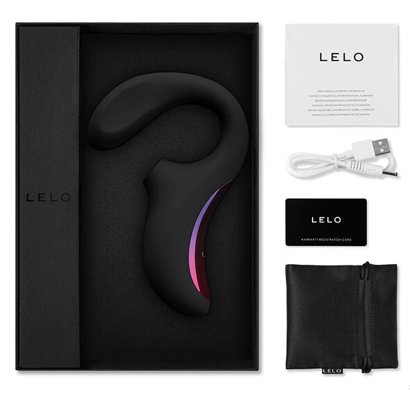 LELO - ENIGMA G-SPOT VIBRATOR & STIMULATOR KLITORISA BLACK