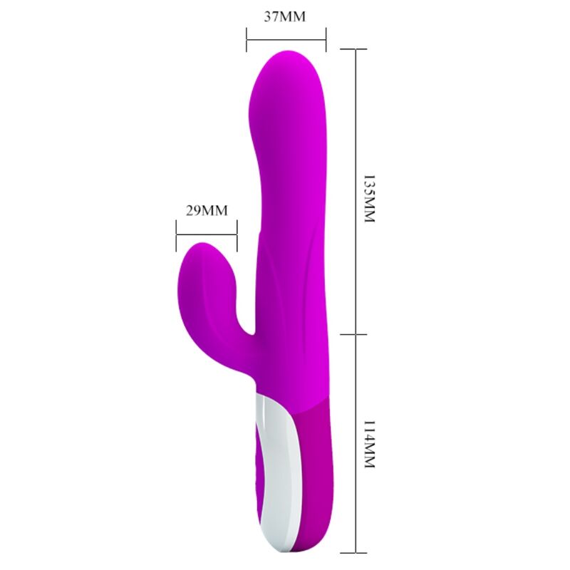 PRETTY LOVE - DEMPSEY RABBIT VIBRATOR NA NAPUHAVANJE