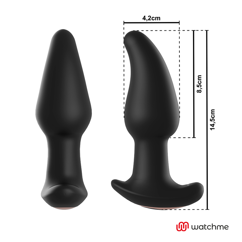 ANBIGUO - WATCHME ANALNI VIBRATOR REMOTE CONTROL