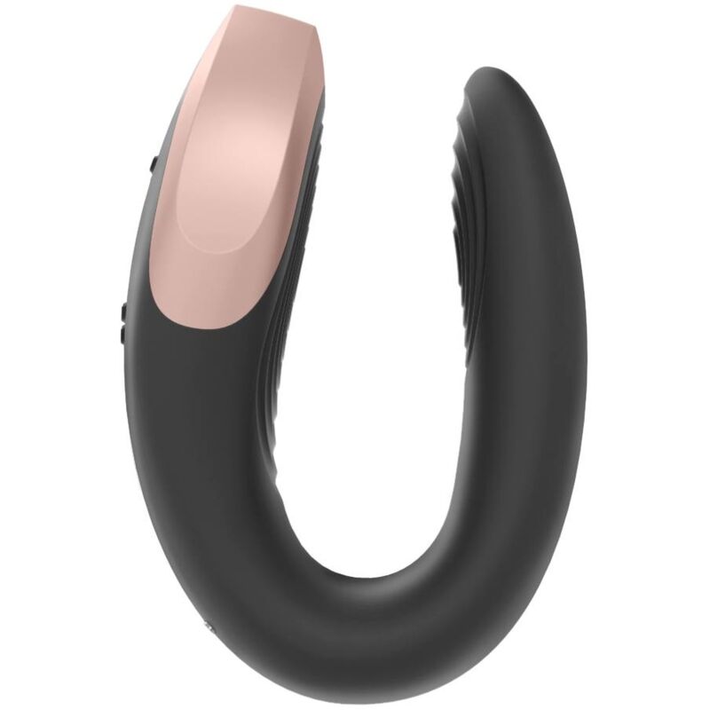 SATISFYER - DOUBLE LOVE LUKSUZNI VIBRATOR BLACK -APP