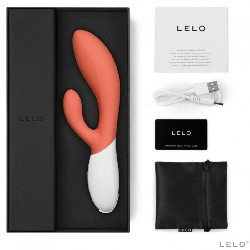 LELO - INA 3 LUKSUZNI KORALJNI G-SPOT & RABBIT VIBRATOR