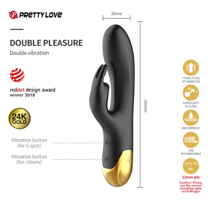 PRETTY LOVE - QUEENS LUXURY COLLECTION VIBRATORI