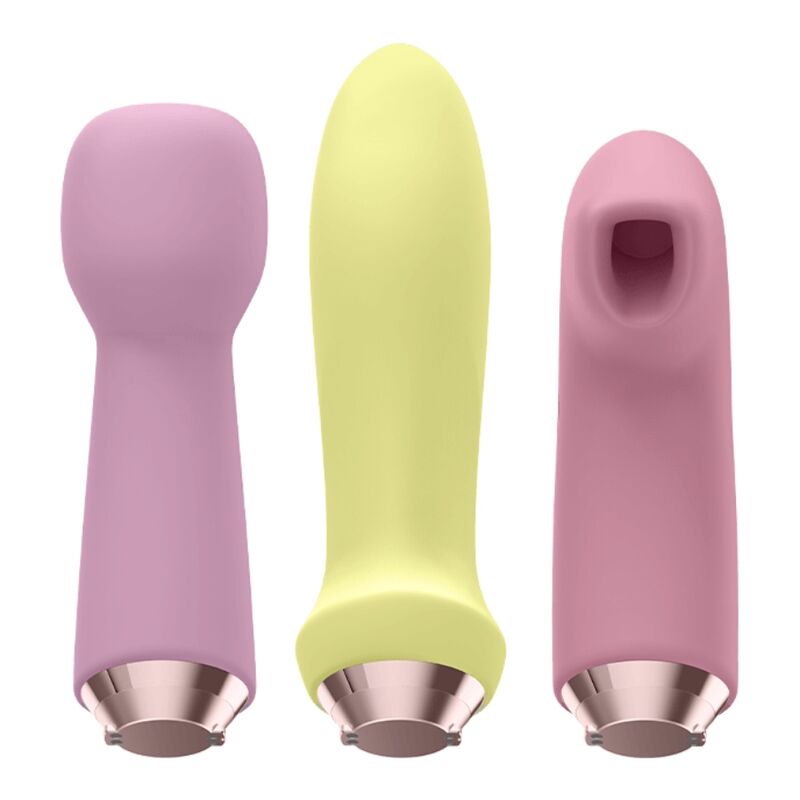 SATISFYER - ČUDESNI SET OD ČETIRI VIBRATORA I AIR PULSA