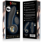 IBIZA - MOĆAN NAPUHAVNI ANALNI/VAGINALNI VIBRATOR S DALJINSKIM UPRAVLJAČEM