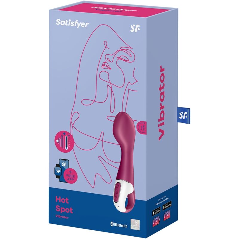 SATISFYER – HOT SPOT G-SPOT VIBRATOR – APP