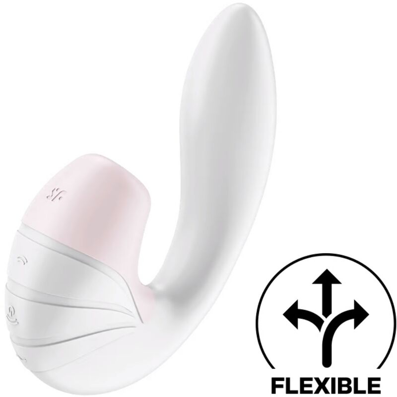 SATISFYER - SUPERNOVA AIR PULSE I G-TOČKA STIMULATOR I VIBRATOR BIJELI