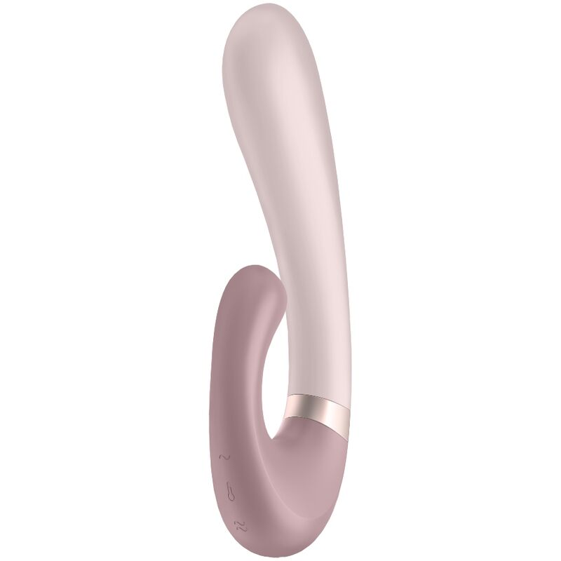 SATISFYER - APLIKACIJA S VIBRATORIJOM HEAT WAVE, ROZA