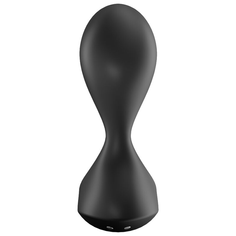 SATISFYER -SWEET SEAL VIBRIRAJUĆI ANAL PLUG  - APP CRNI