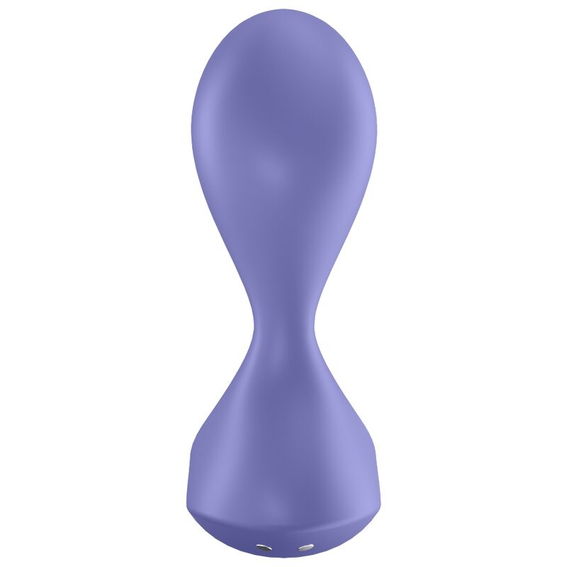 SATISFYER - SWEET SEAL VIBRIRAJUĆI ANALNI ČEP - APP LJUBIČASTI