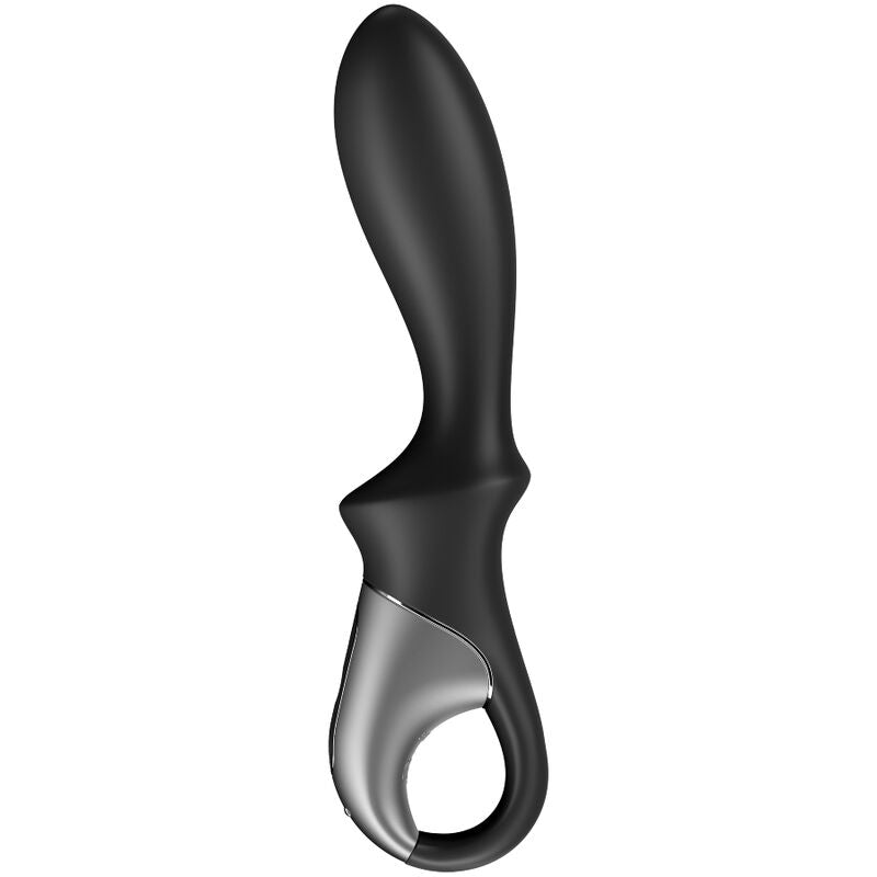 SATISFYER - HEAT CLIMAX ANALNI VIBRATOR  -APP CRNI