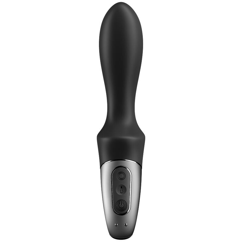 SATISFYER - HEAT CLIMAX ANALNI VIBRATOR  -APP CRNI