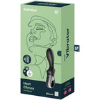 SATISFYER - HEAT CLIMAX ANALNI VIBRATOR  -APP CRNI