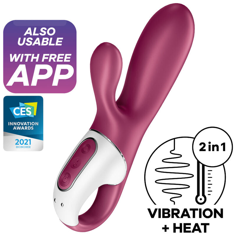 SATISFYER - HOT BUNNY G-SPOT VIBRATOR - APP