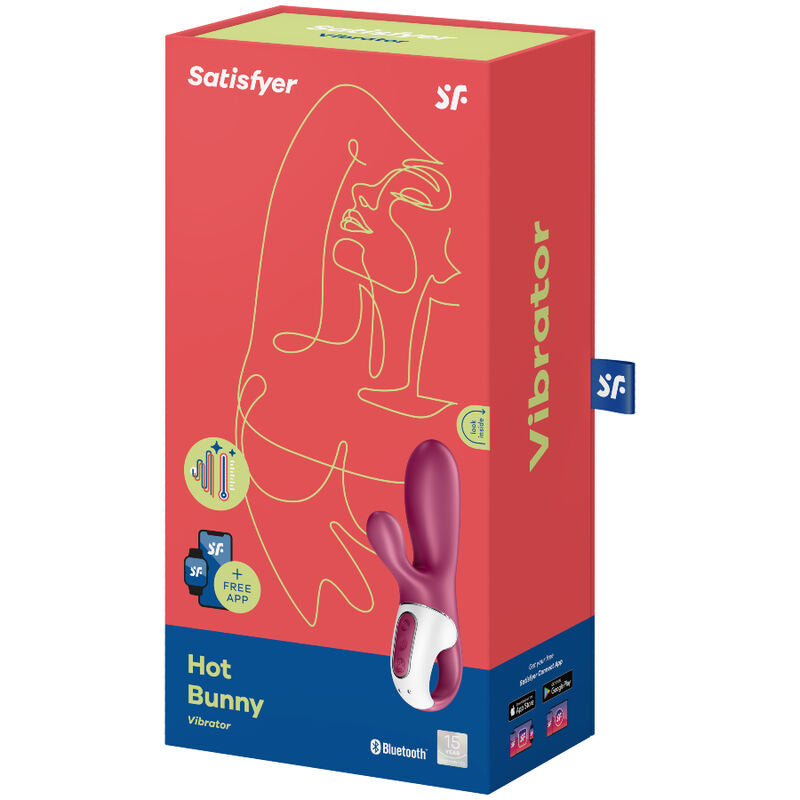 SATISFYER - HOT BUNNY G-SPOT VIBRATOR - APP