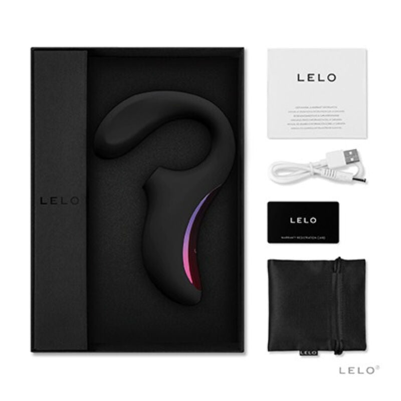 LELO - G-SPOT ENIGMA CRUISE DVOSTRUKI STIMULATOR SONIČNI MASAŽER CRNI