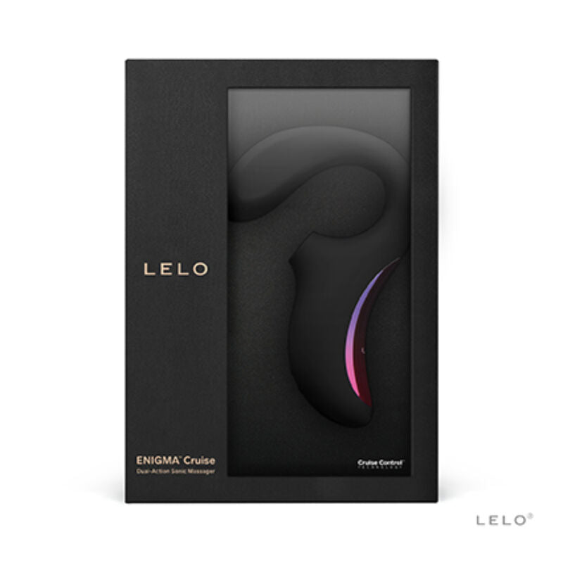 LELO - G-SPOT ENIGMA CRUISE DVOSTRUKI STIMULATOR SONIČNI MASAŽER CRNI
