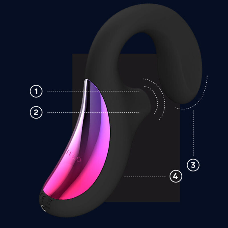 LELO - G-SPOT ENIGMA CRUISE DVOSTRUKI STIMULATOR SONIČNI MASAŽER CRNI