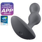 SATISFYER - DEEP DIVER VIBRIRAJUĆI ČEP - APP SIVI