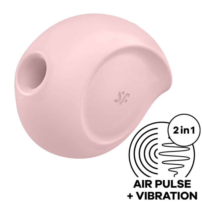 SATISFYER - SUGAR RUSH ZRAČNI PULSE STIMULATOR I VIBRATOR RUŽIČASTE