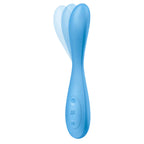 SATISFYER - G-SPOT FLEX 4 MULTI VIBRATOR APP BLUE