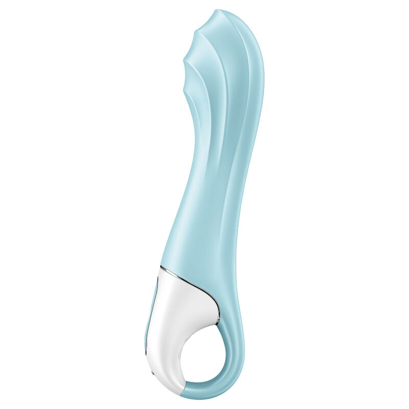 SATISFYER -  AIR PUMP VIBRATOR 5+ INFLATABLE G-SPOT VIBRATOR APP BLUE