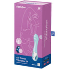 SATISFYER -  AIR PUMP VIBRATOR 5+ INFLATABLE G-SPOT VIBRATOR APP BLUE