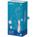 SATISFYER -  AIR PUMP BOOTY 5+ INFLATABLE ANAL VIBRATOR PINK