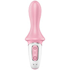 SATISFYER -  AIR PUMP BOOTY 5+ INFLATABLE ANAL VIBRATOR PINK