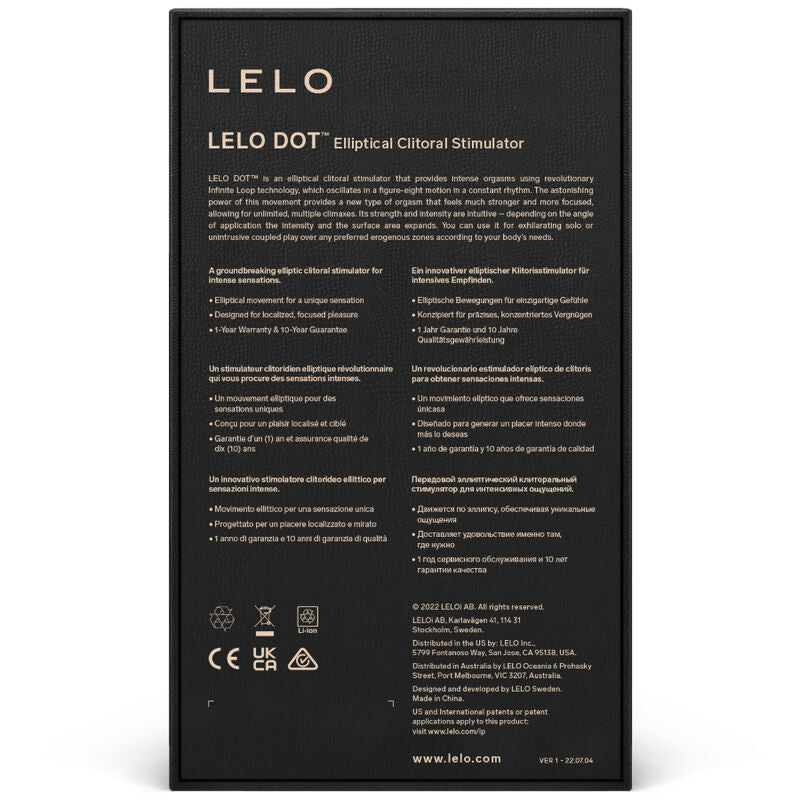 LELO - DOT STIMULATOR KLITORISA - PINK