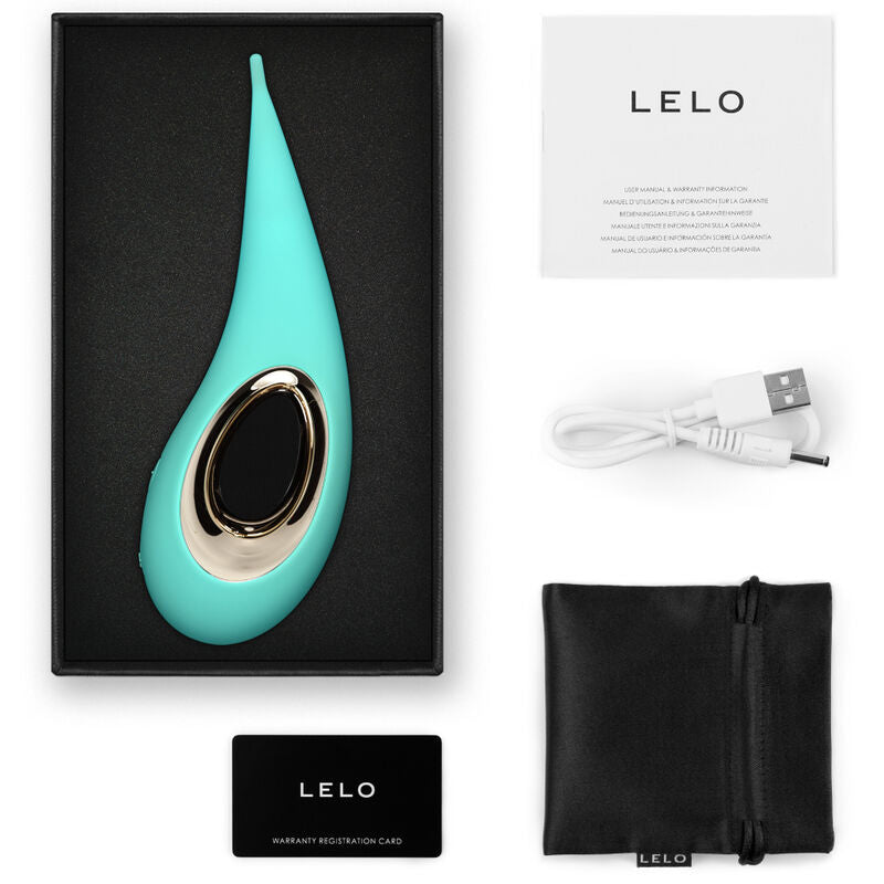 LELO - DOT STIMULATOR KLITORISA - AQUA GREEN