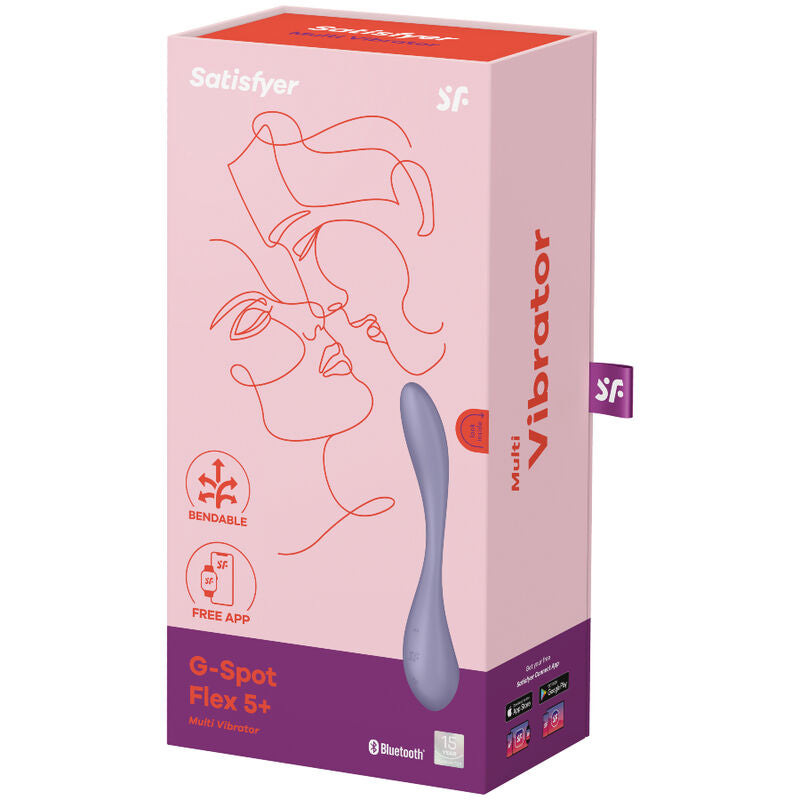 SATISFYER - G-SPOT FLEX 5 MULTI VIBRATOR PLAVI