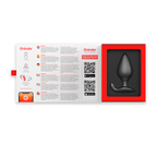 ONINDER - RIO VIBRIRAJUĆI ANALNI ČEP - APP BLACK