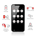 ONINDER - RIO VIBRIRAJUĆI ANALNI ČEP - APP BLACK