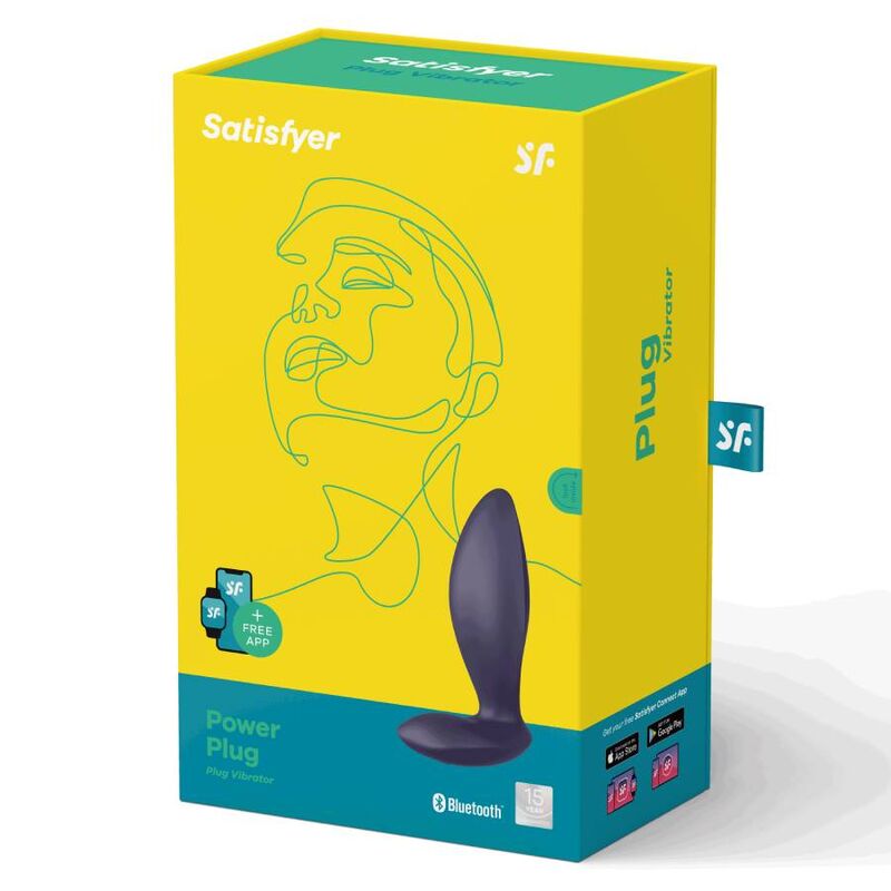 SATISFYER - ANALNI ČEP POWER PURPLE