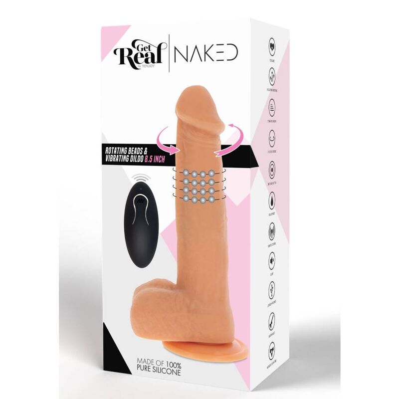 GET REAL - VIBRIRAJUĆI DILDO