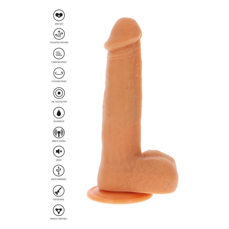 GET REAL - VIBRIRAJUĆI DILDO