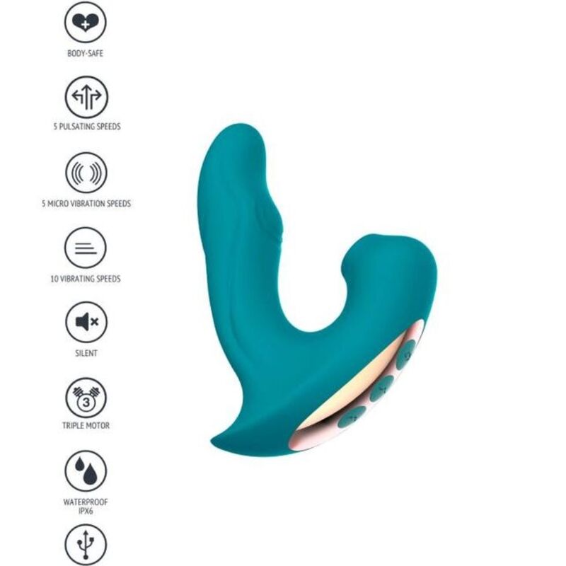 XOCOON - VIBRACIJSKI STIMULATOR VJEČNE LJUBAVI ZELENI