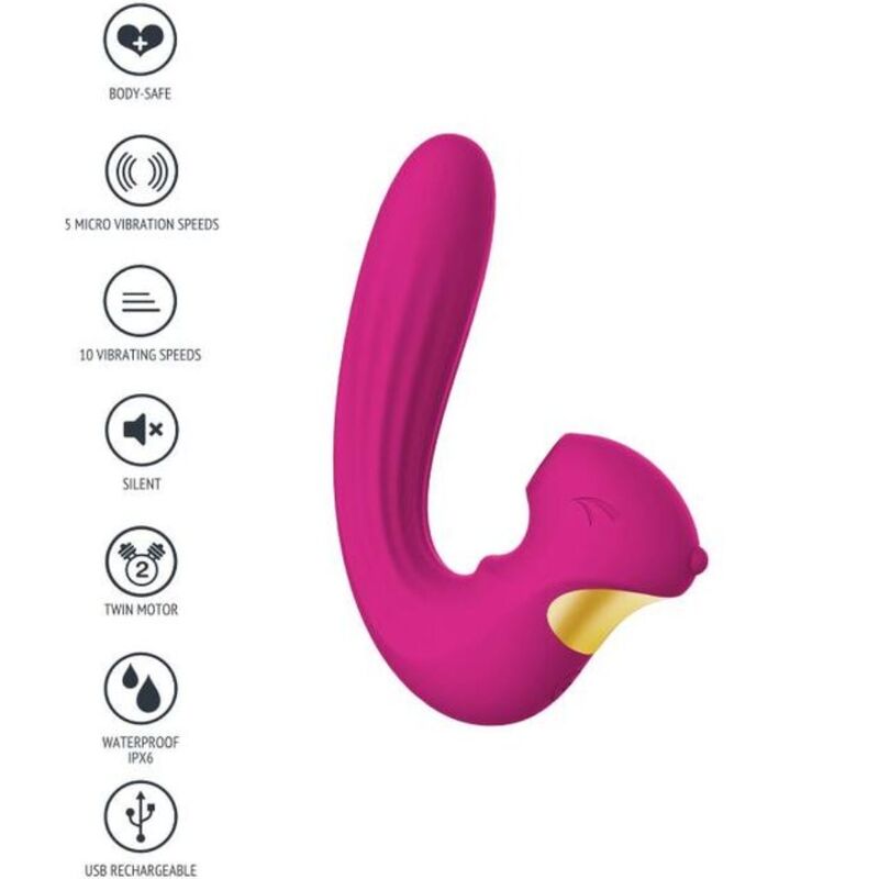 XOCOON - CELESTIAL LOVE VIBE STIMULATOR FUKSIJA