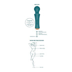XOCOON - WAND VIBRATOR - GREEN