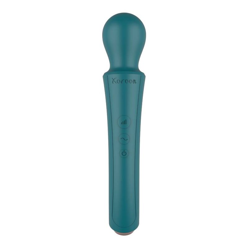 XOCOON - CURVED WAND VIBRATOR GREEN