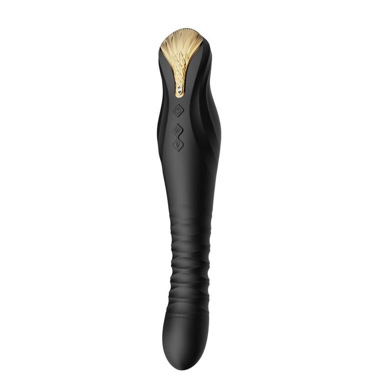 ZALO - KING THRUSTER VIBRATOR BLACK
