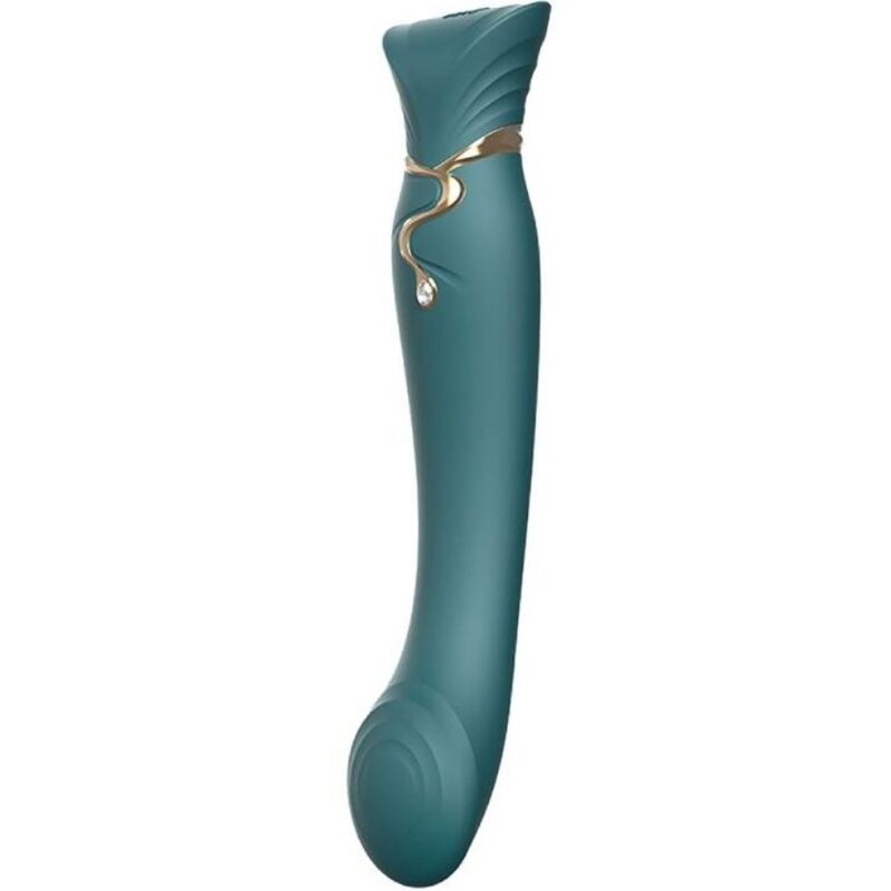 ZALO - QUEEN G-SPOT PULSNI VAL VIBRATOR ZELENI