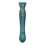 ZALO - QUEEN G-SPOT PULSNI VAL VIBRATOR ZELENI