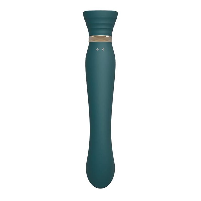 ZALO - QUEEN G-SPOT PULSNI VAL VIBRATOR ZELENI