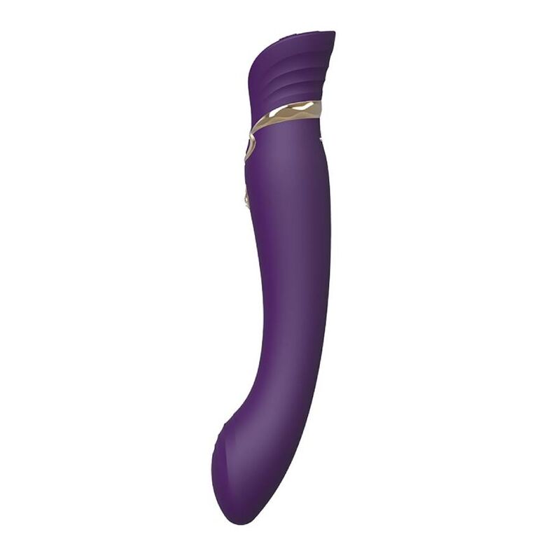 ZALO -  QUEEN G-SPOT PULS WAVE VIBRATOR PURPLE