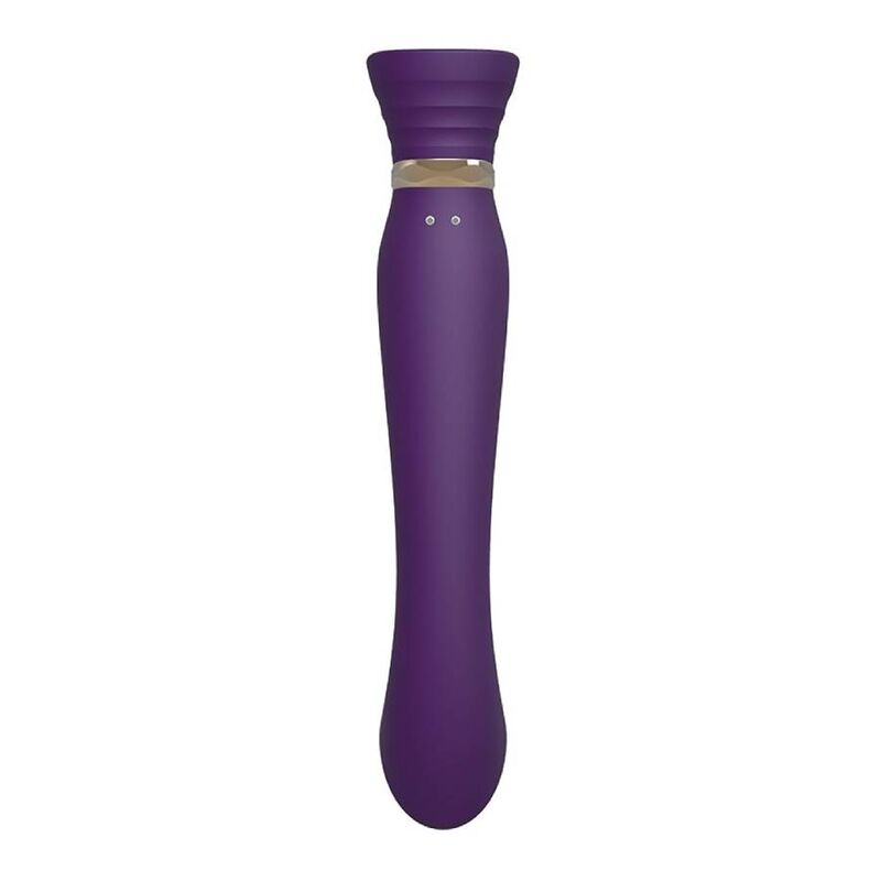 ZALO -  QUEEN G-SPOT PULS WAVE VIBRATOR PURPLE