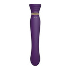 ZALO -  QUEEN G-SPOT PULS WAVE VIBRATOR PURPLE