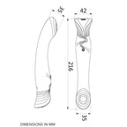 ZALO -  QUEEN G-SPOT PULS WAVE VIBRATOR PURPLE