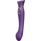 ZALO -  QUEEN G-SPOT PULS WAVE VIBRATOR PURPLE