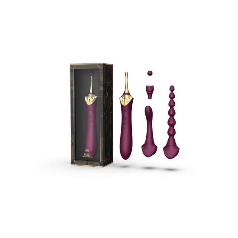 ZALO - BESS 2 MASAŽER KLITORISA PURPLE